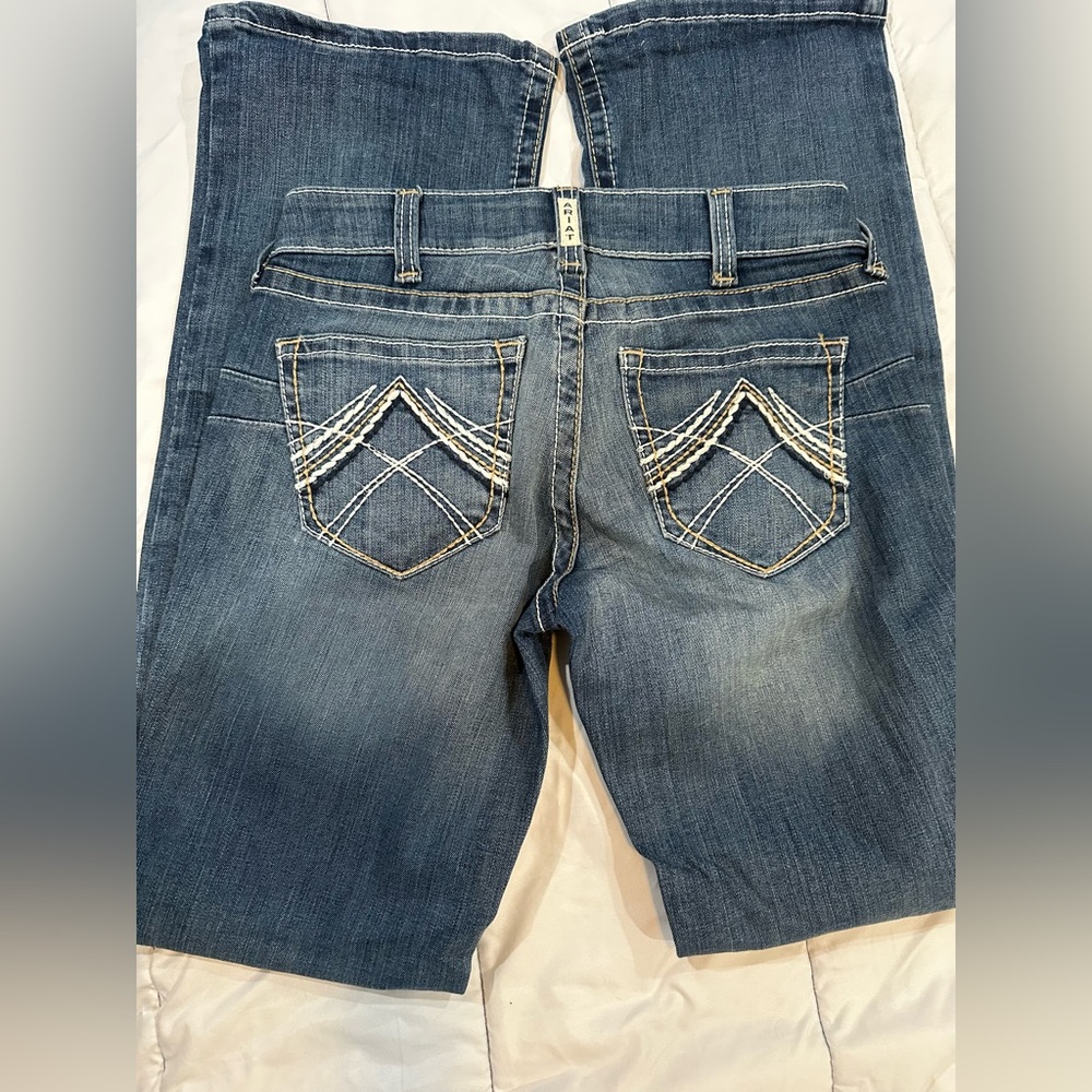 ARIAT WOMEN'S RAINSTORM BOOT CUT RIDING JEANS